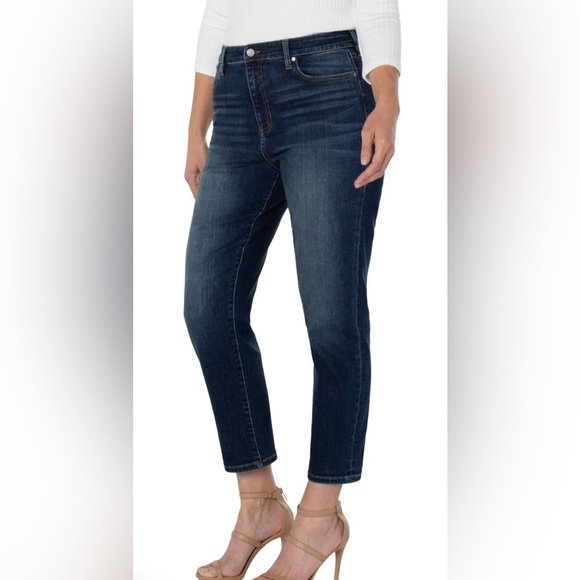 Liverpool Denim - LIVERPOOL the capri medium wash jeans size 4/27